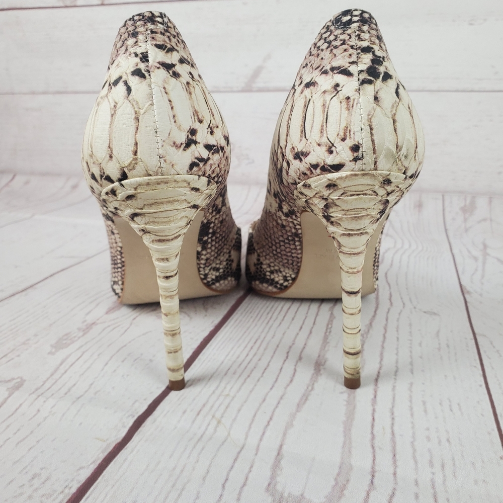 Steve Madden Daisie Natural Snakeskin - Picture 4 of 6